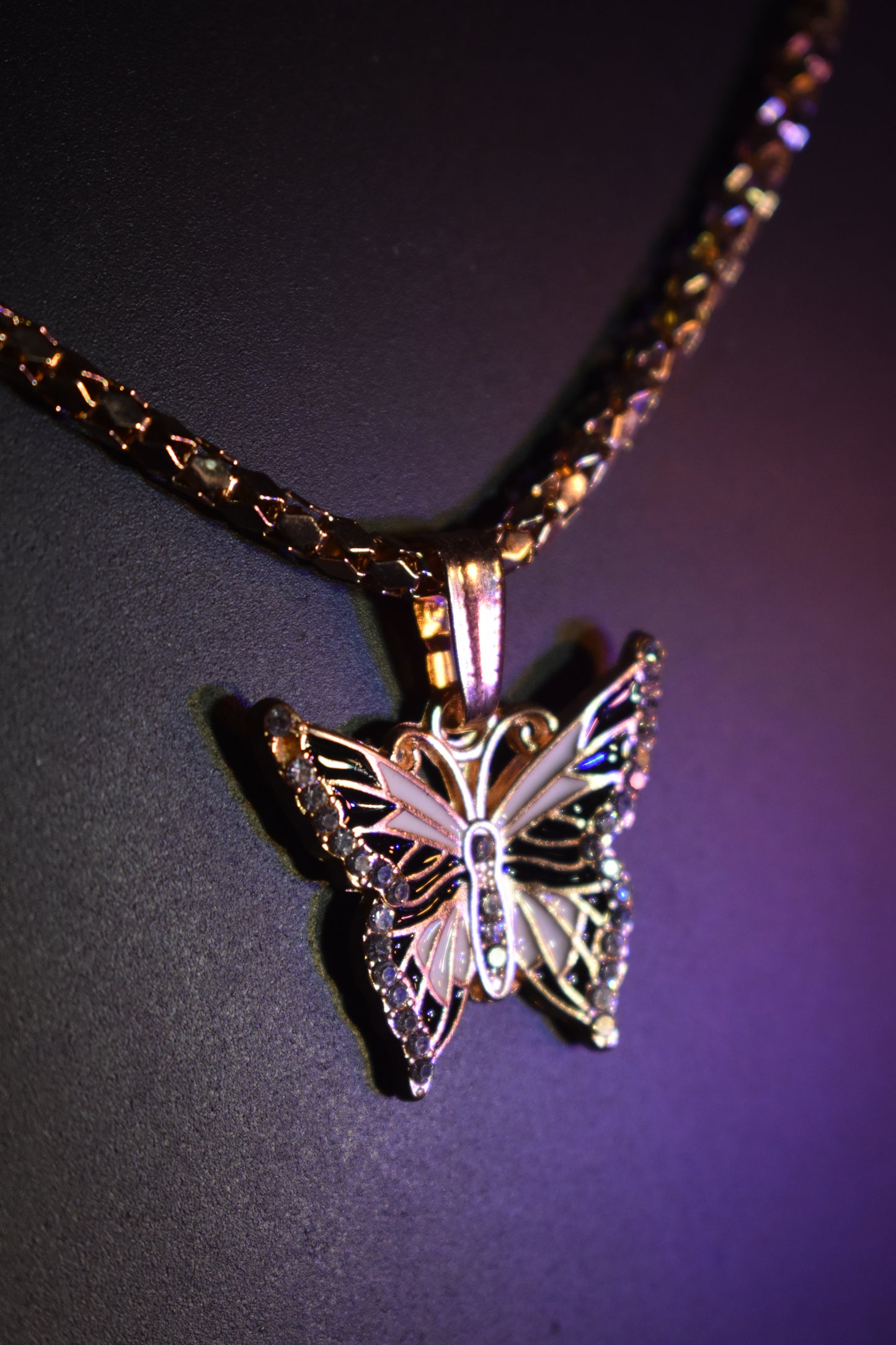 Golden Butterfly Necklace