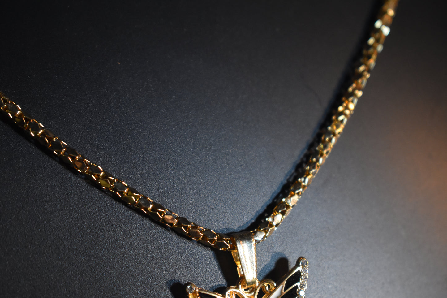 Golden Butterfly Necklace