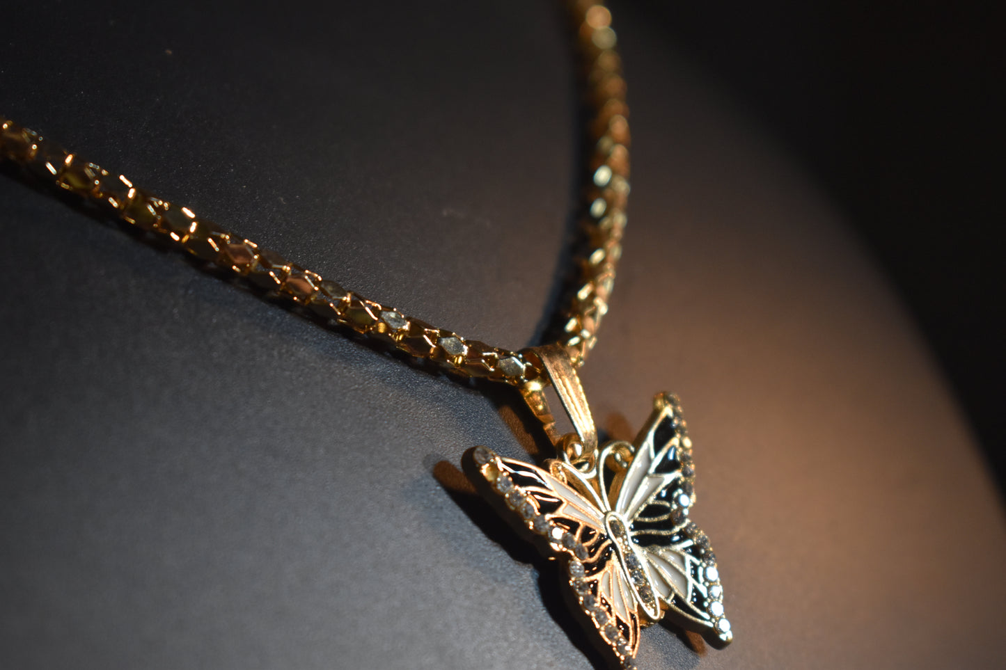 Golden Butterfly Necklace